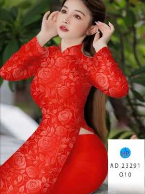 Vải Áo Dài Hoa Đều AD 23291 22